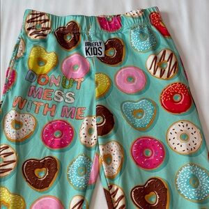 Briefly Kids  Colorful Donut Print Pajama Bottoms